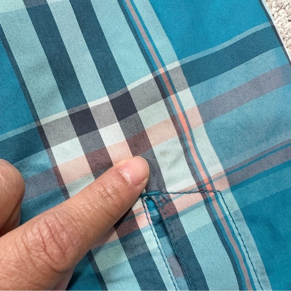 Simms Women’s Snap Button Down Shirt Longsleeve Outdoor Fishing UPF 50+ Blue M - Picture 13 of 13